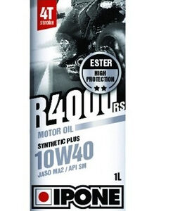Aceite Moto Ipone 10w40 Semi Sintético Plus R4000s