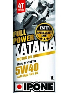 Aceite Moto Ipone 5w40 Sintético Full Power Katana