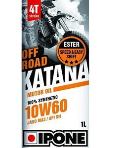 Aceite Moto Ipone 10w60 Off Road Sintético Katana