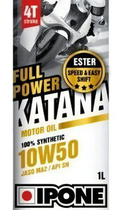 Aceite Para Moto Ipone Katana 10w50 4t Full Power Para Motos