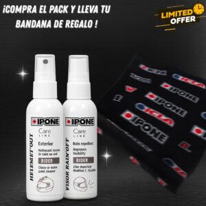 VISOR RAIN Y HELMET OUT + BANDANA