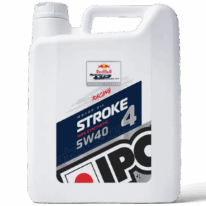 Aceite IPONE STROKE 4 RED BULL 100% SINTETICO 5W40 BIDON 4 LITROS